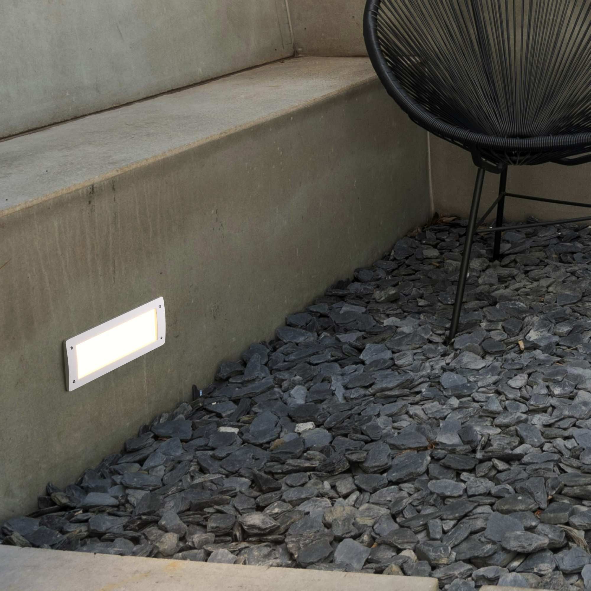 Baliza empotrable LED Fumagalli LETI 300 E27 6W (6)