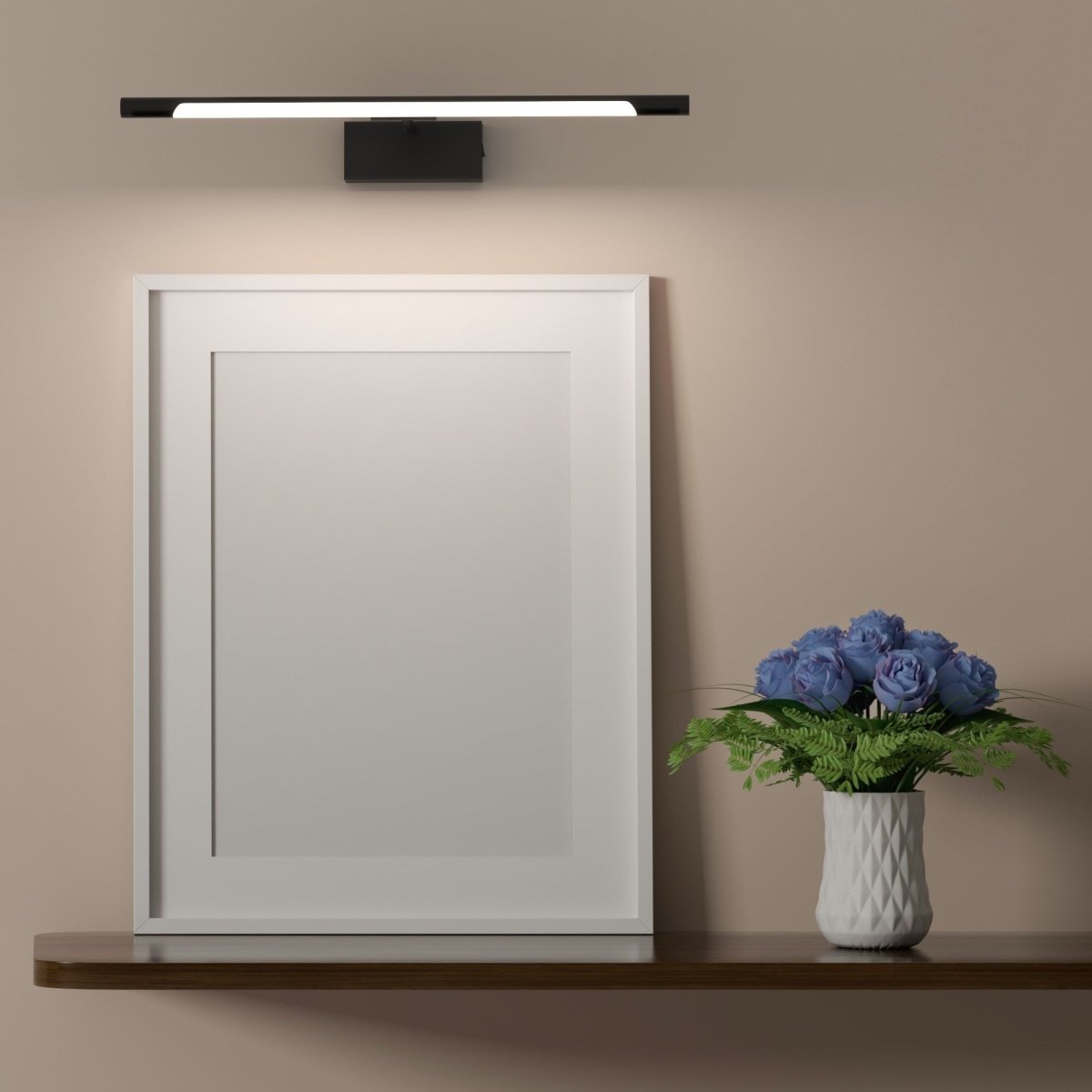 Aplique LED tubular con batería - 4W - Mando a distancia - CCT + DIM + Temporizador - Barcelona Led-Decoración