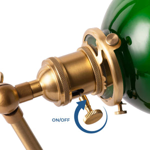 Aplique de pared "BANQUI" - Verde - E27 (17)