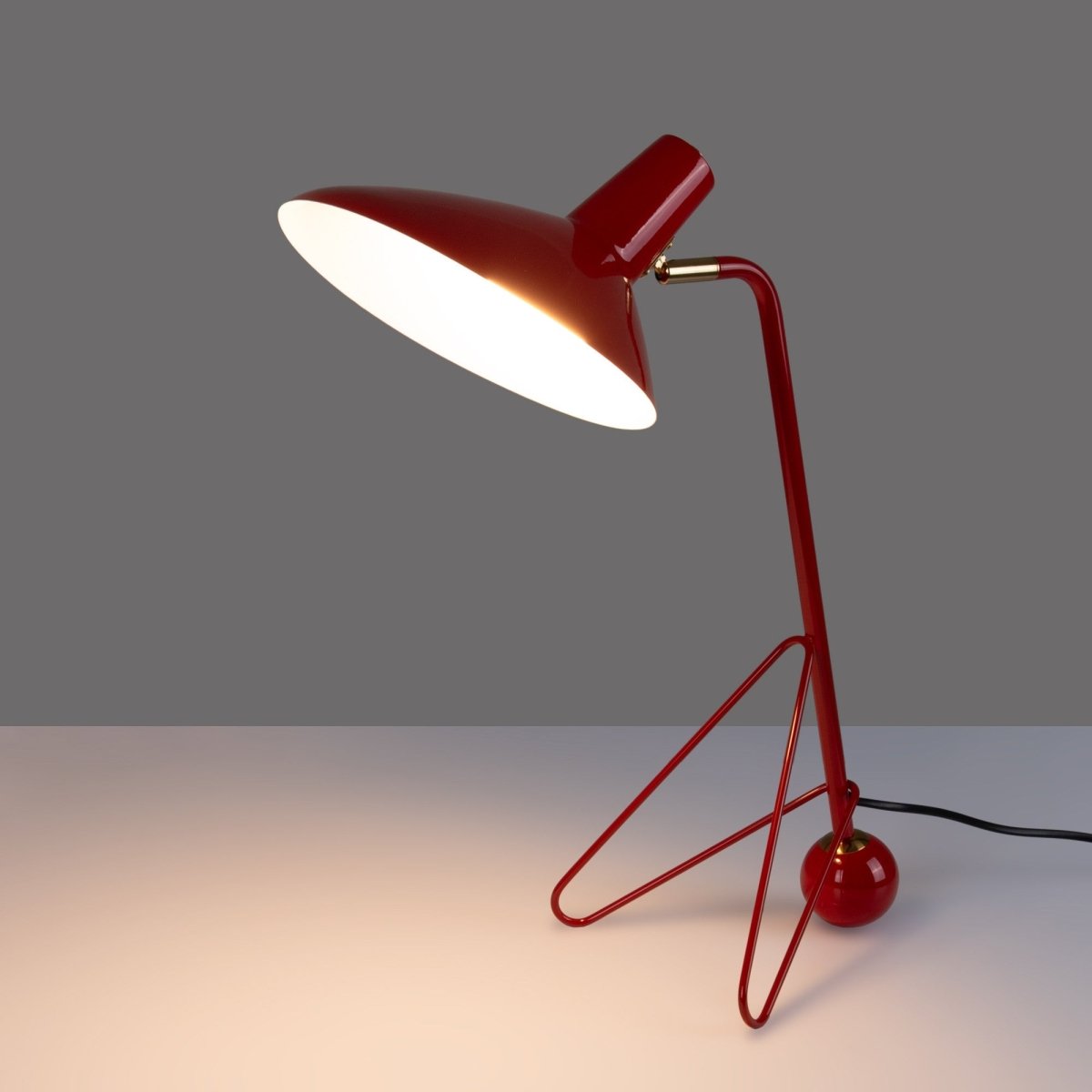 Lámpara de mesa trípode de diseño "PALMIRA" - E27 (27)
