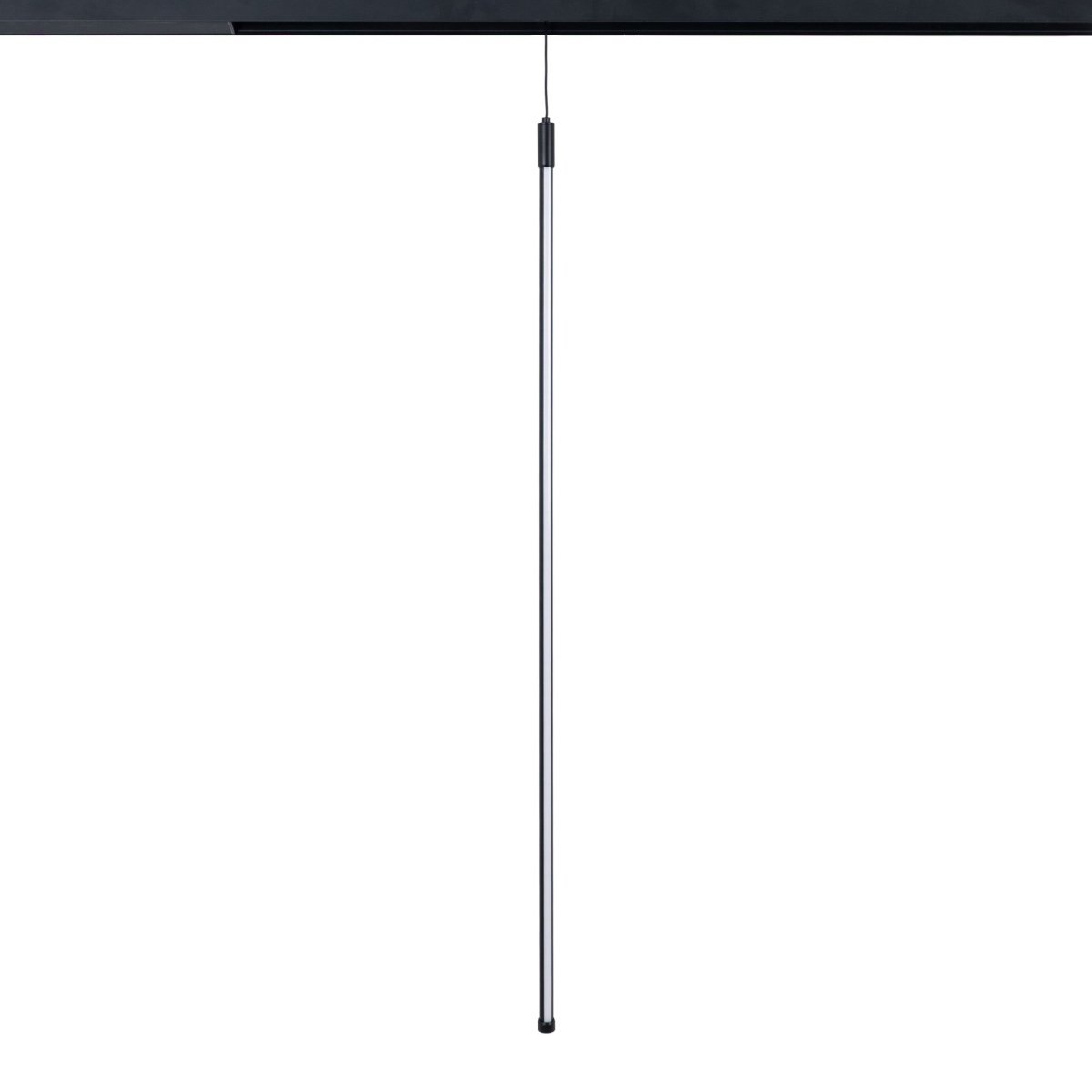 Lámpara colgante LED vertical para carril magnético - 48V - 18W - 2800K - Negra - Barcelona Led-