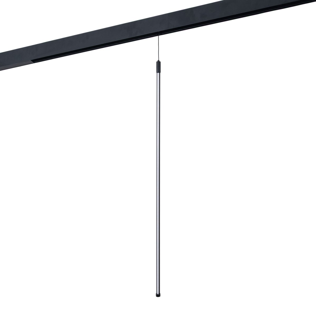 Lámpara colgante LED vertical para carril magnético - 48V - 18W - 2800K - Negra - Barcelona Led-