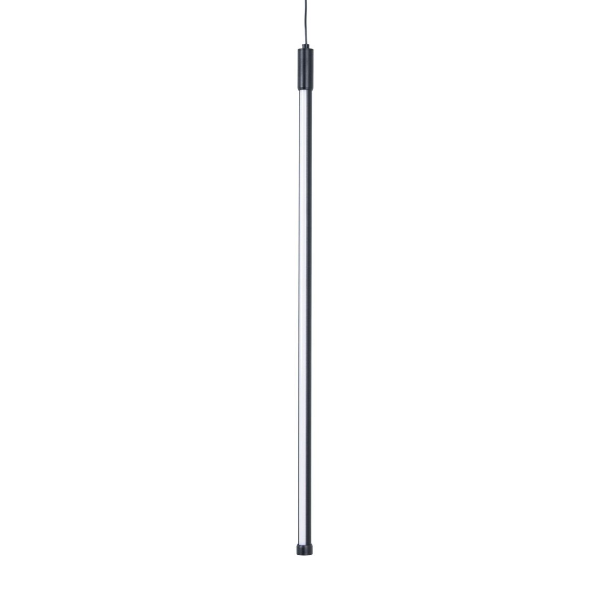 Lámpara colgante LED vertical para carril magnético - 48V - 12W - 2800K - Negra - Barcelona Led-
