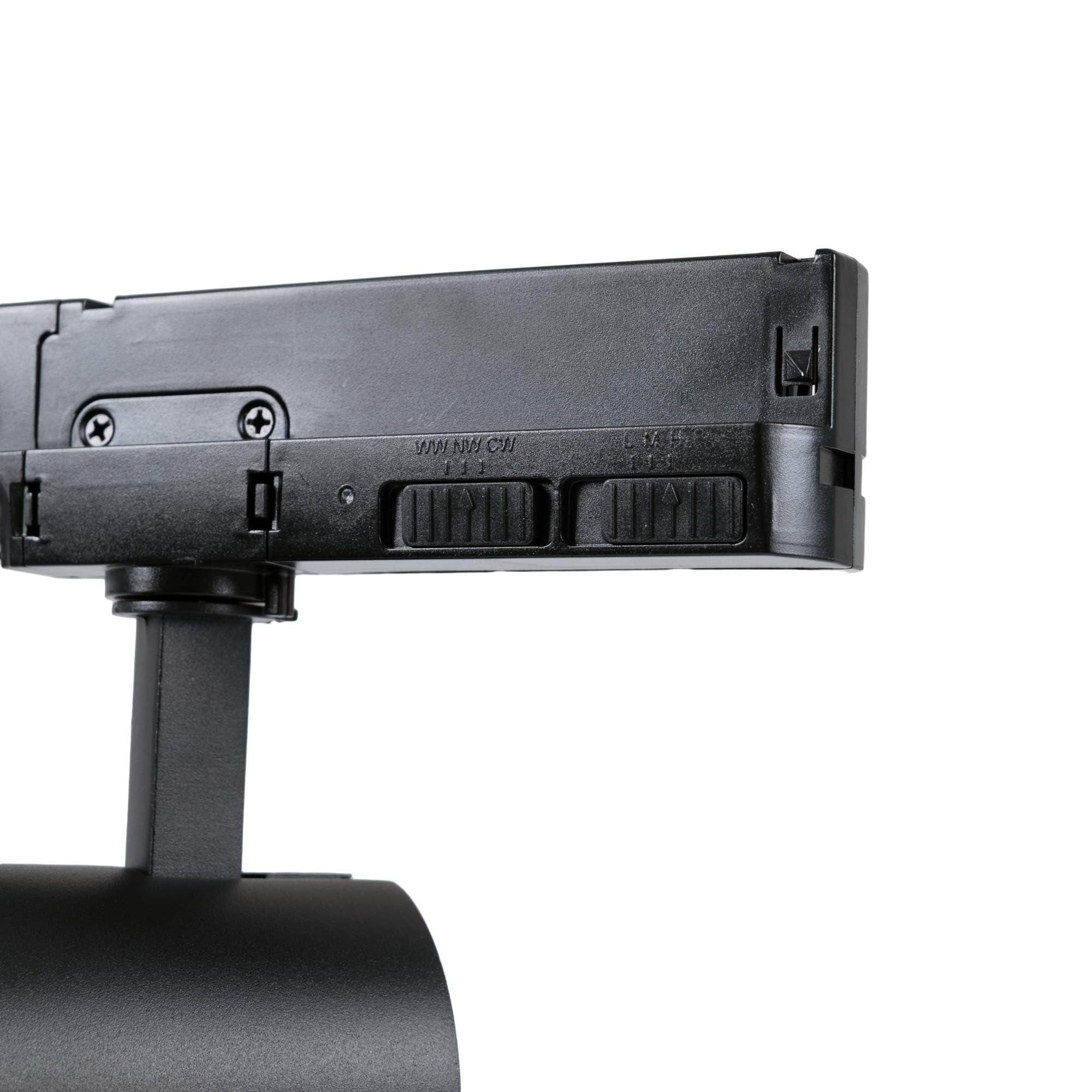 Proyector LED para carril trifásico - Potencia ajustable + ZOOM: 15W/20W/25W - CCT (44)