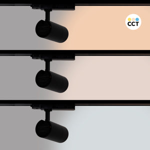 Proyector LED para carril trifásico - Potencia ajustable + ZOOM: 15W/20W/25W - CCT (46)