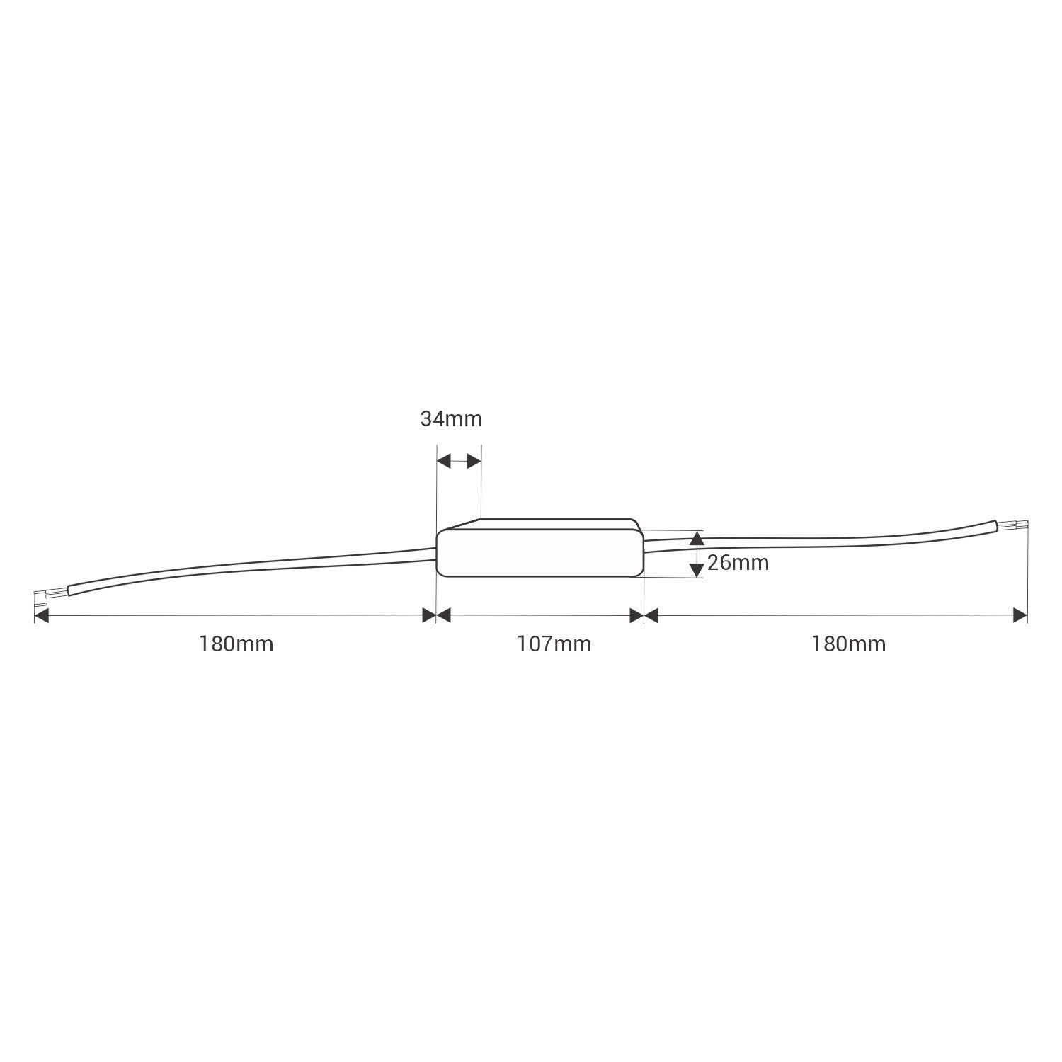 Adaptador para tiras LED 220V - Flicker Free - 300W MAX (5)