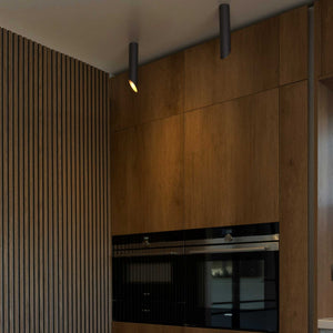 Aplique de techo aluminio "Vina 30" - Biselado - 30cm - GU10 (1)