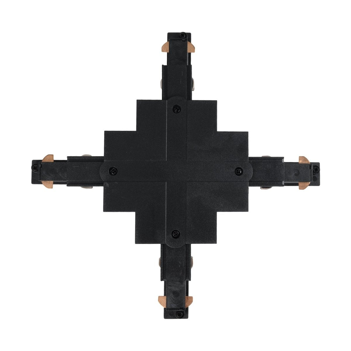 Unión en X para carril trifásico empotrable - Compatible con DALI - Barcelona Led-Accesorios