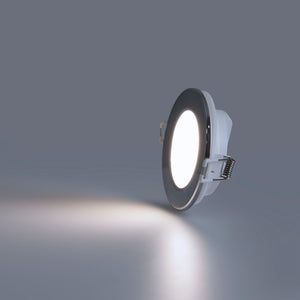 Kit Downlight LED exterior 5W - IP65 - 4000K + Aro intercambiable - TRIAC regulable - Corte Ø68mm (47)