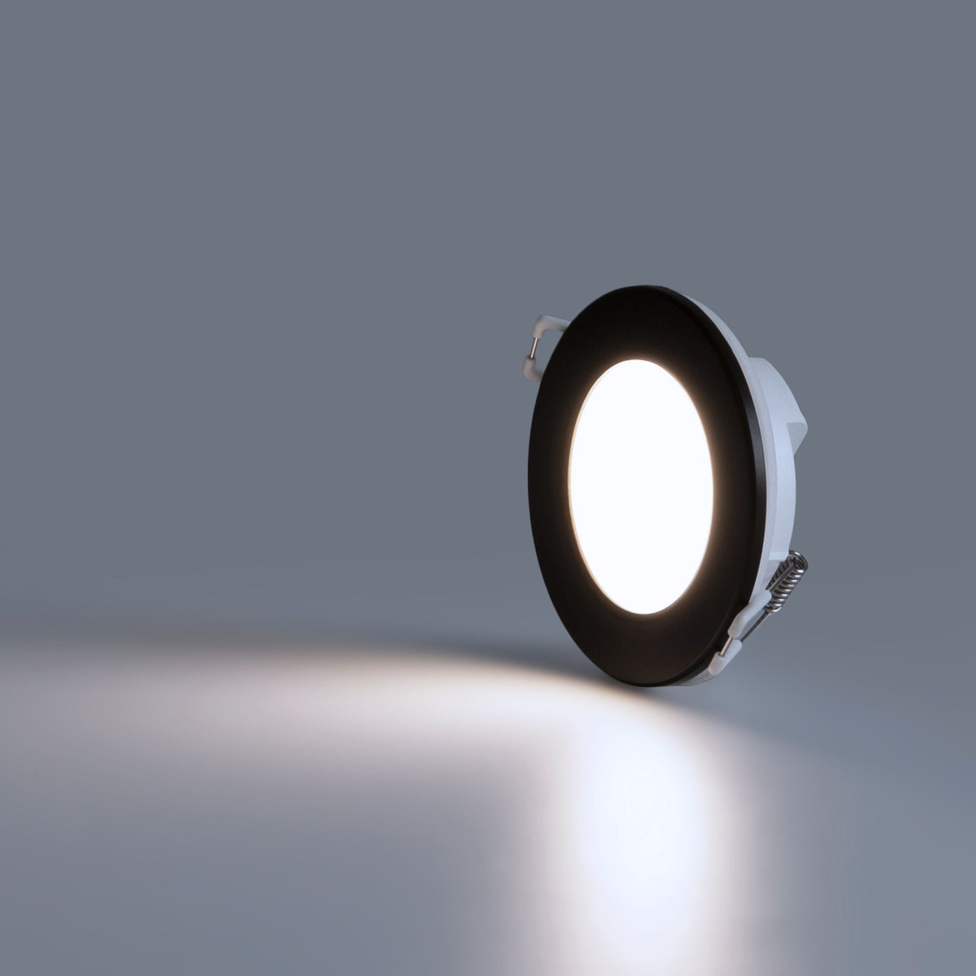 Kit Downlight LED exterior 5W - IP65 - 4000K + Aro intercambiable - TRIAC regulable - Corte Ø68mm (48)