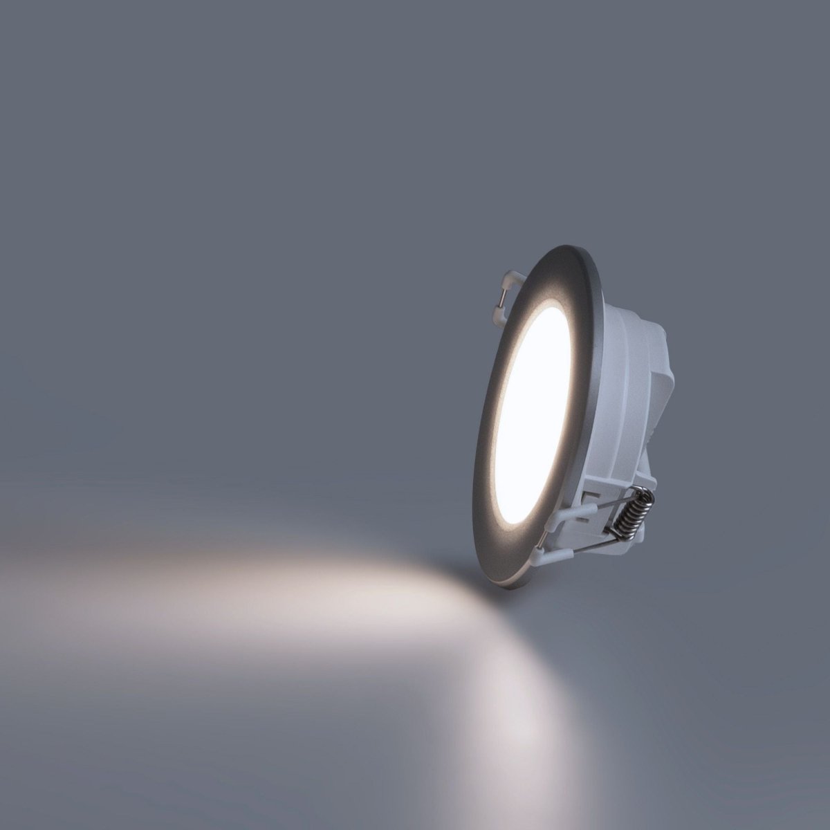Kit Downlight LED exterior 5W - IP65 - Aro intercambiable - TRIAC regulable - Corte Ø68mm - Barcelona Led-