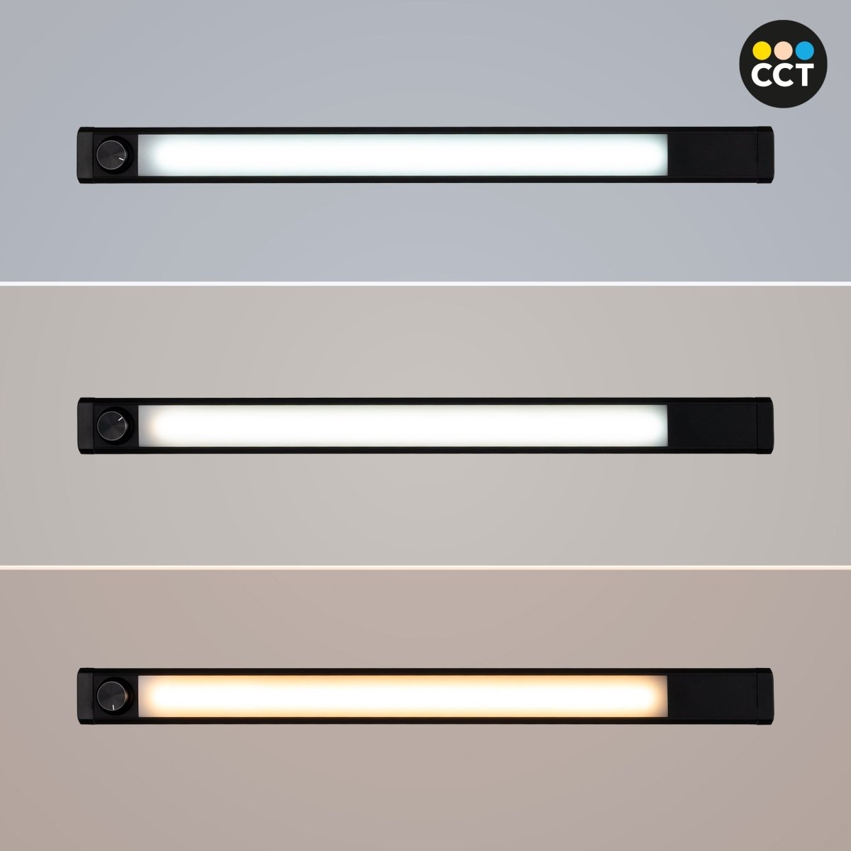 Regleta LED bajo mueble - 8W - CCT - Intensidad regulable - 60cm - Barcelona Led-