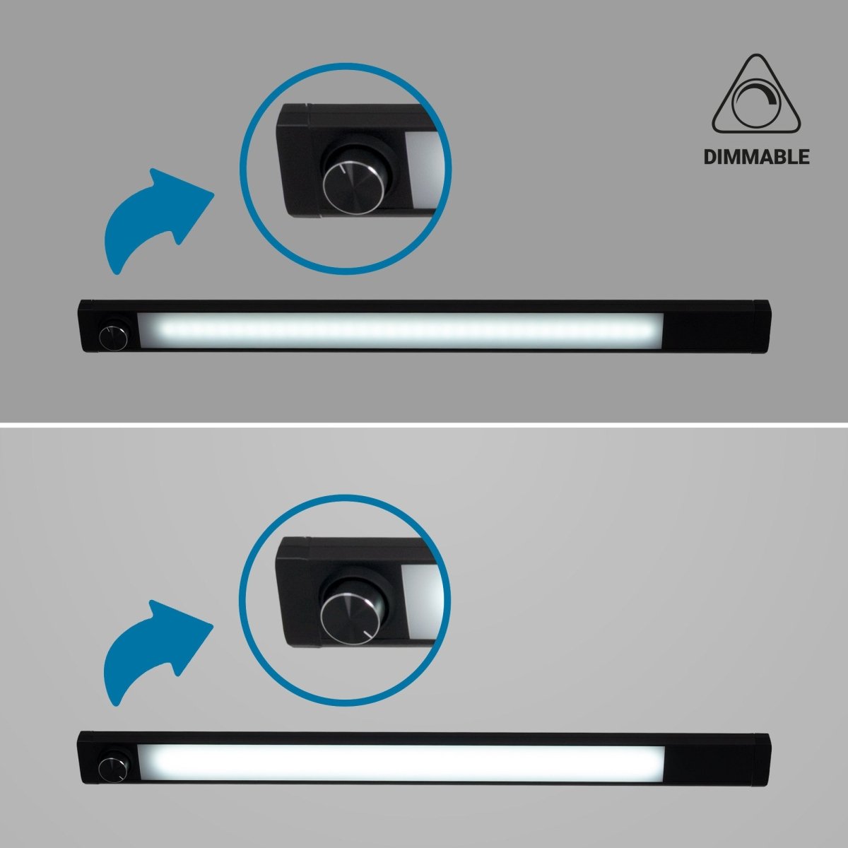 Regleta LED bajo mueble - 8W - CCT - Intensidad regulable - 60cm - Barcelona Led-