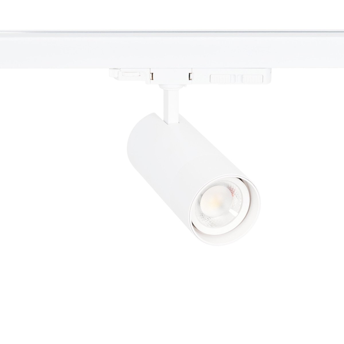 Proyector LED para carril trifásico - Potencia ajustable + ZOOM: 25W/30W/35W - CCT - Barcelona Led-