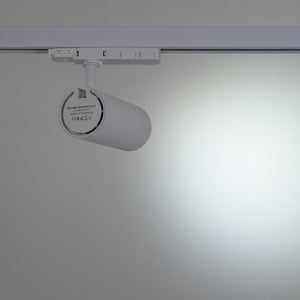 Proyector LED para carril trifásico - Potencia ajustable + ZOOM: 25W/30W/35W - CCT (13)