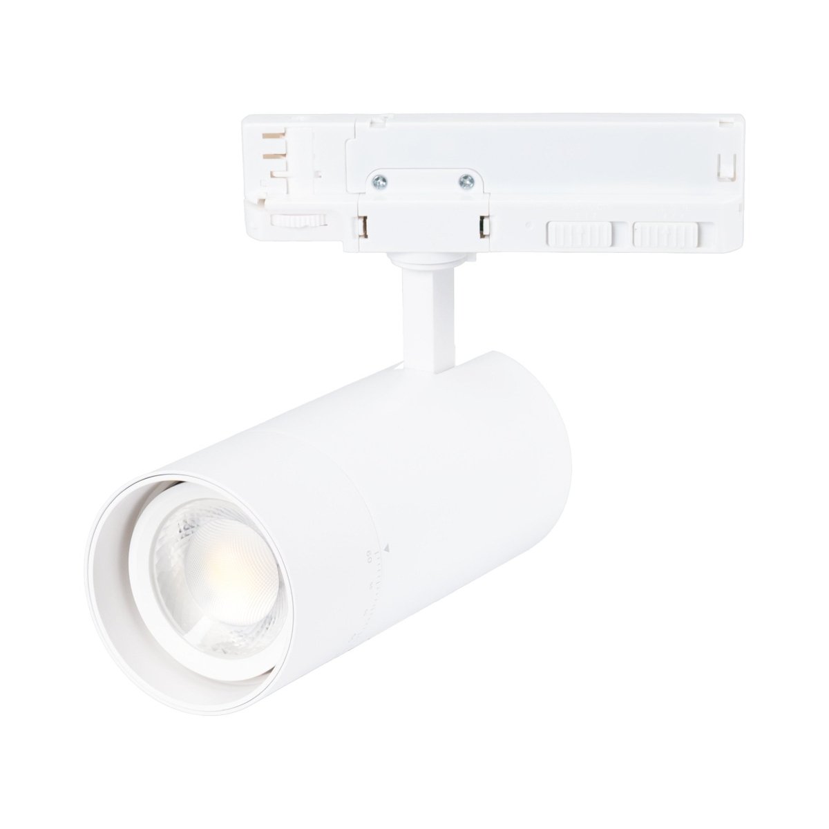 Proyector LED para carril trifásico - Potencia ajustable + ZOOM: 25W/30W/35W - CCT - Barcelona Led-