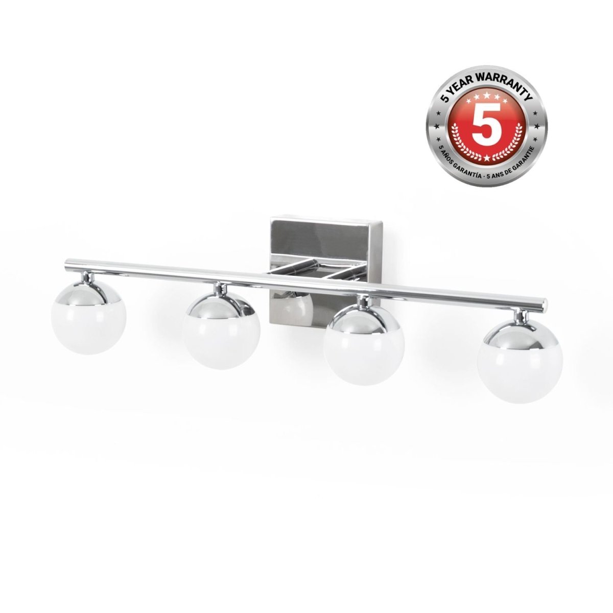 Aplique LED para baño - Esferas - 12W - 4000K - Barcelona Led-Decoración