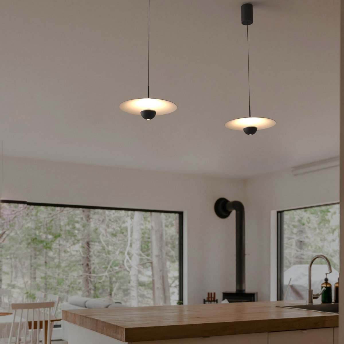 Lámpara colgante LED "MAGNUS" - ⌀38cm - 9W - 2700K - Driver Eaglerise - Chip OSRAM - Barcelona Led-Decoración