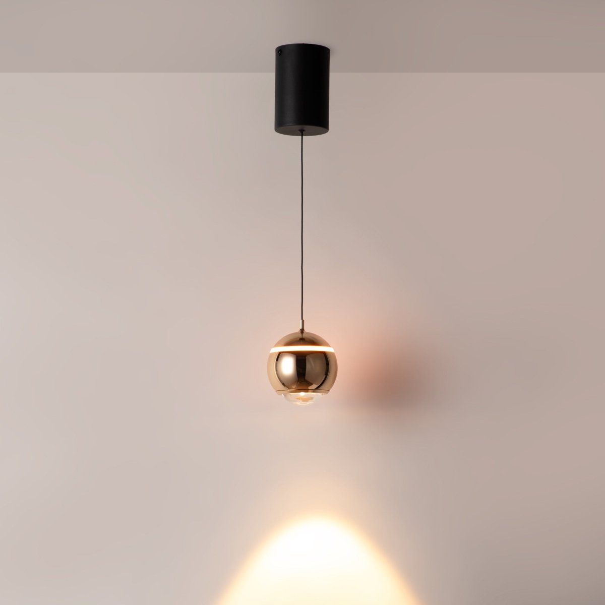 Lámpara colgante LED "AURA" - 7W - 2700K - Driver Eaglerise - Chip OSRAM - Barcelona Led-Decoración