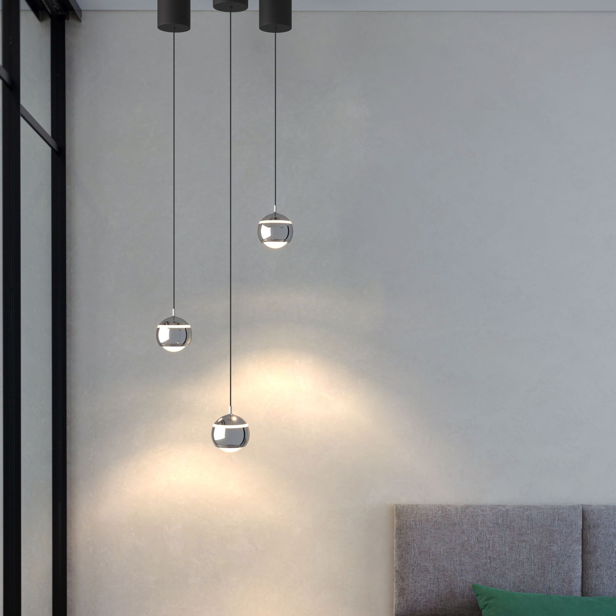 Lámpara colgante LED "AURA" - 7W - 2700K - Driver Eaglerise - Chip OSRAM (3)