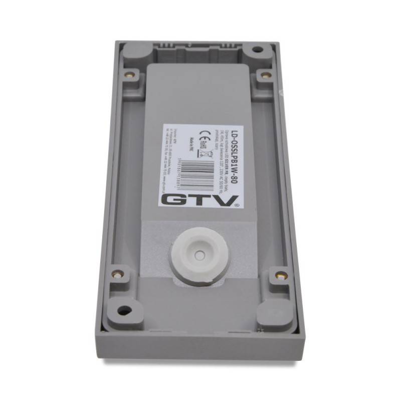 Baliza LED de superficie 1W rectangular para exterior IP65 (4)