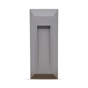 Baliza LED de superficie 1W rectangular para exterior IP65