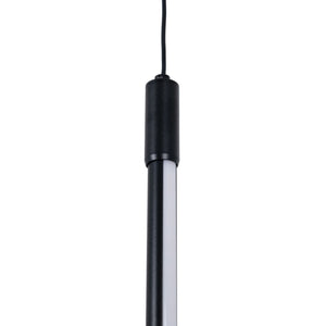 Lámpara colgante LED vertical para carril magnético - 48V - 18W - 2800K - Negra (11)
