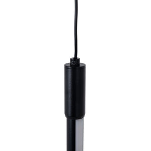 Lámpara colgante LED vertical para carril magnético - 48V - 18W - 2800K - Negra (12)