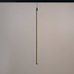 Lámpara colgante LED vertical para carril magnético - 48V - 15W - 2800K - Negra (9)