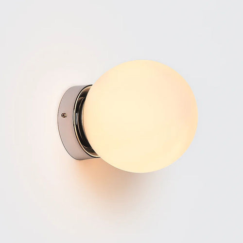 Aplique de pared bola cristal 
