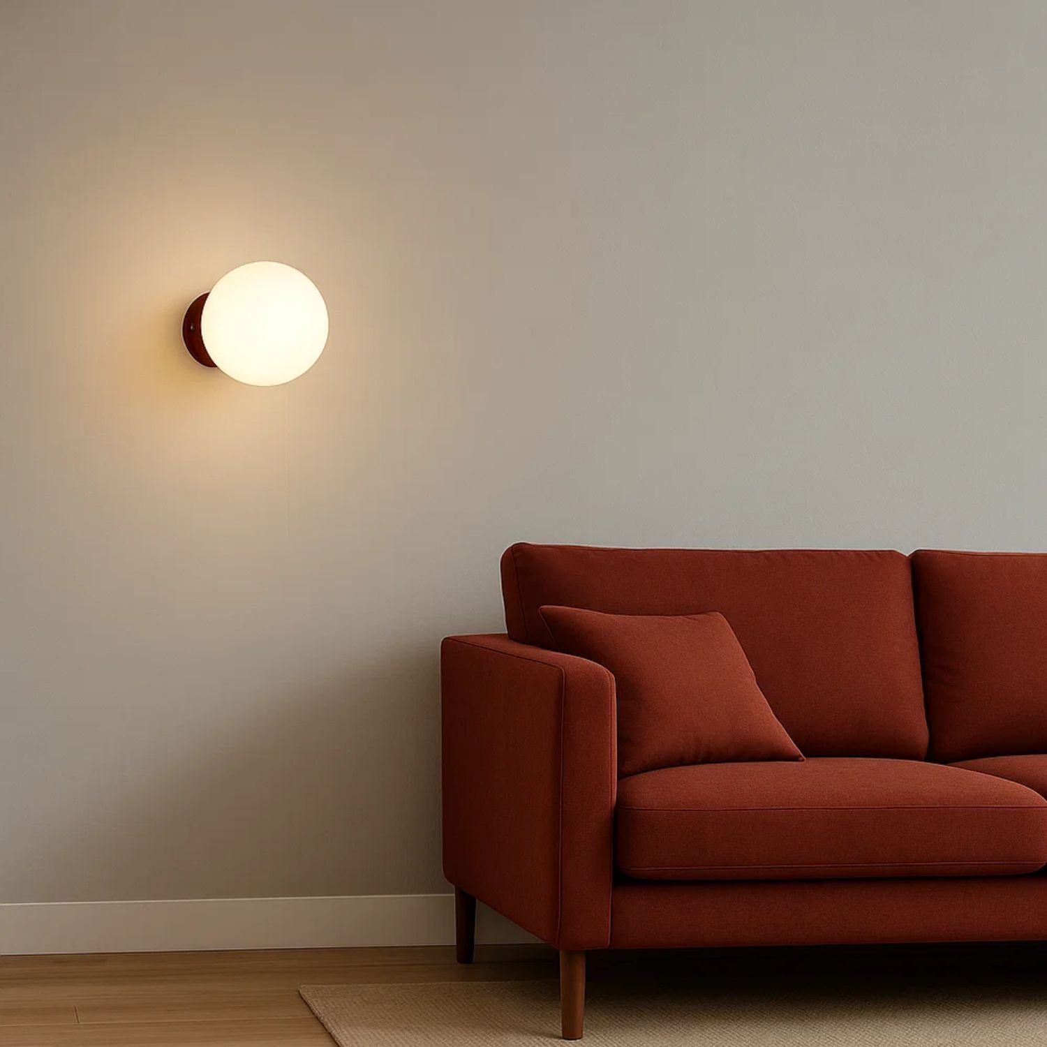 Aplique de pared bola cristal "Rober" (35)