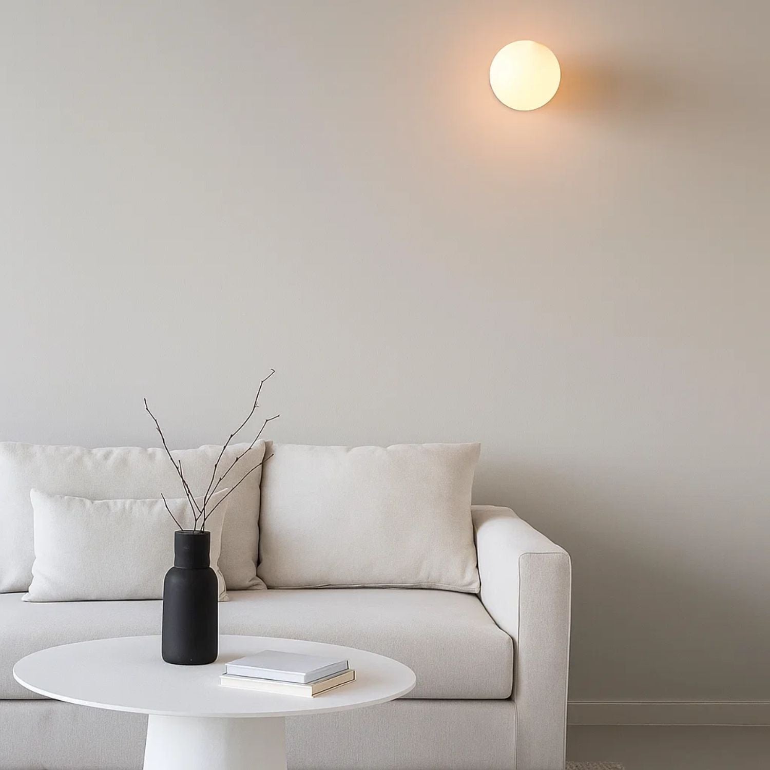 Aplique de pared bola cristal "Rober" (37)