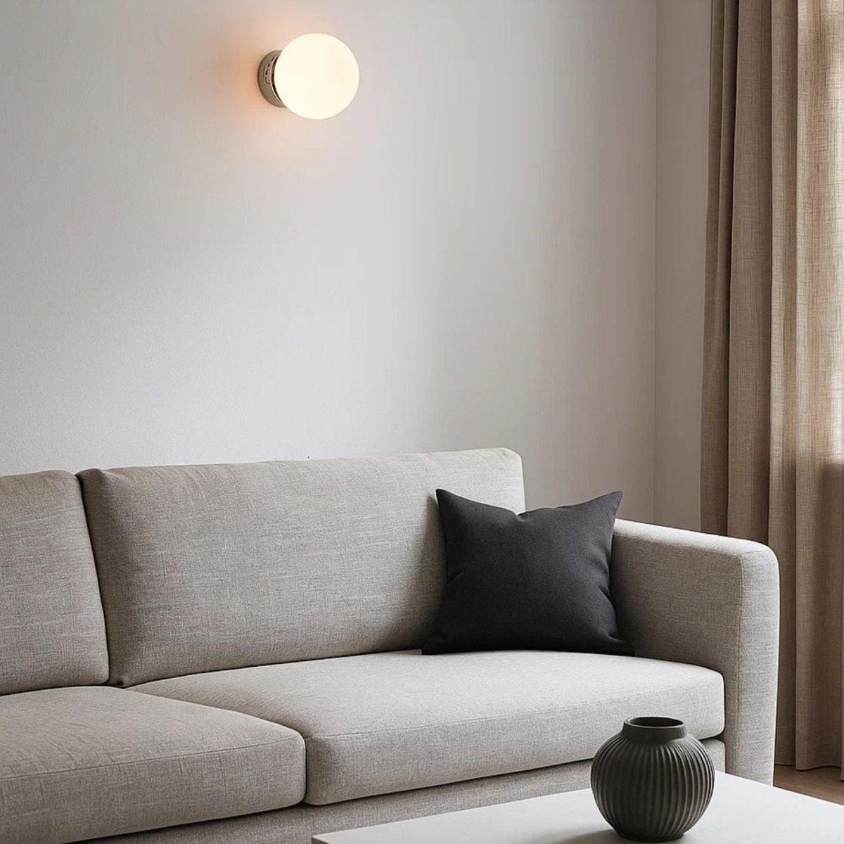 Aplique de pared bola cristal "Rober" - Barcelona Led-Decoración