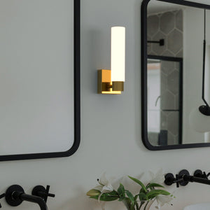 Aplique LED tubular para baño - 4W - 320lm - IP44 (44)