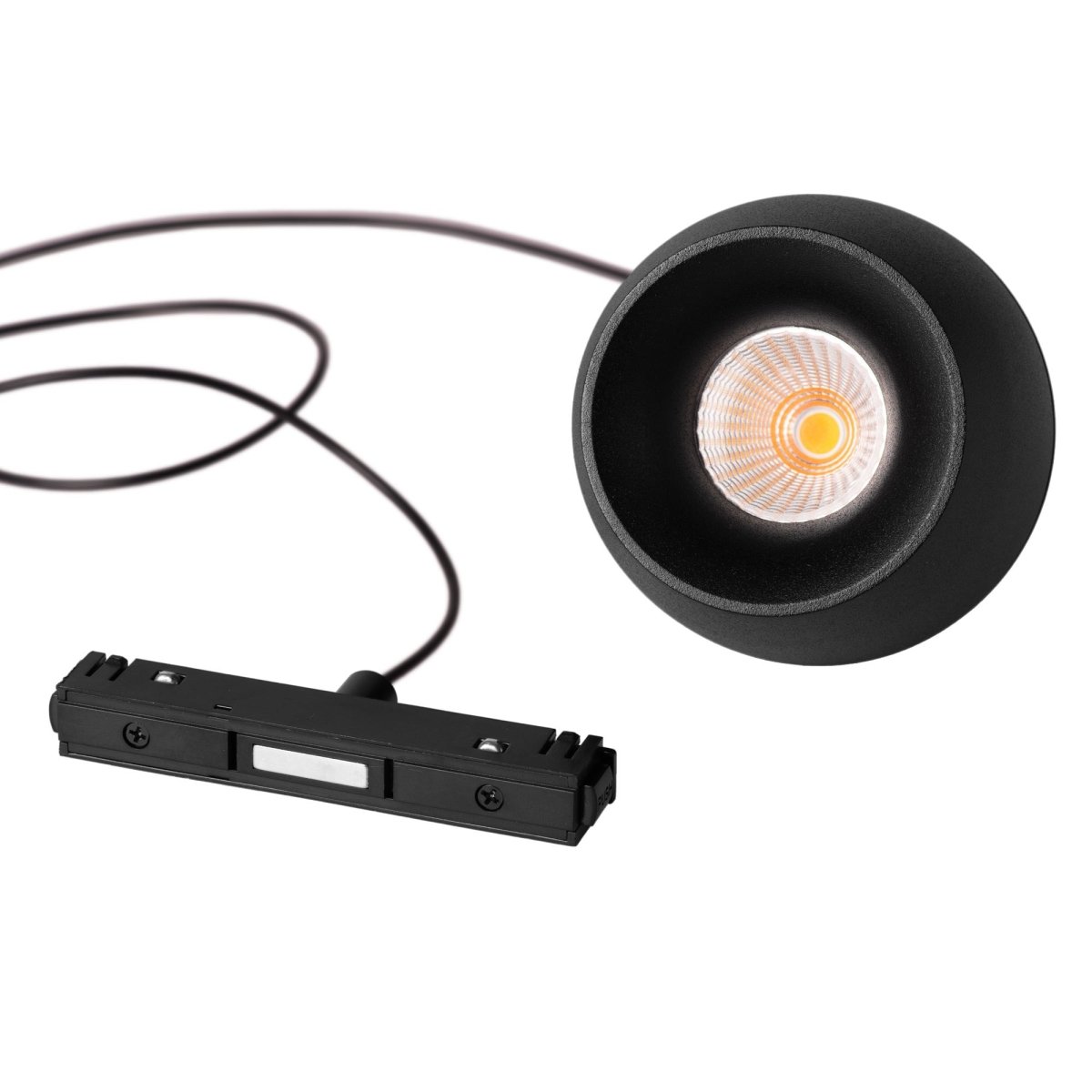 Lámpara colgante LED carril magnético 48V "NIL"- 9W - 2700K - Driver Eaglerise - Chip OSRAM - Barcelona Led-