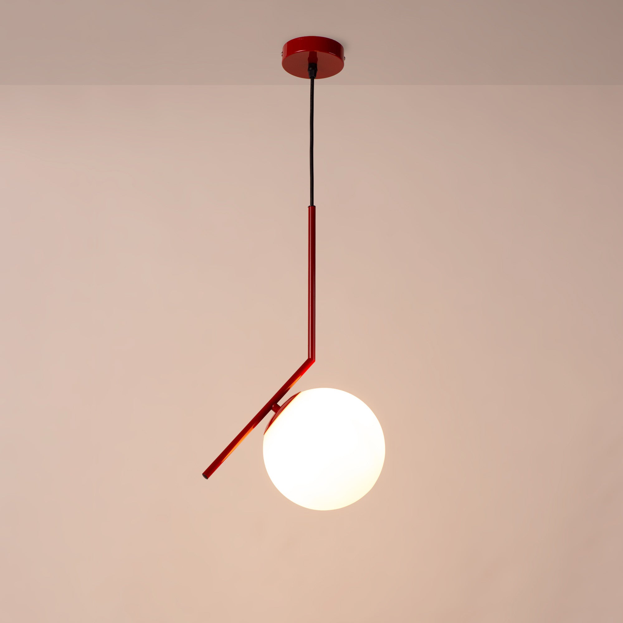 Lámpara colgante bola cristal "HERMI" - E27 (35)