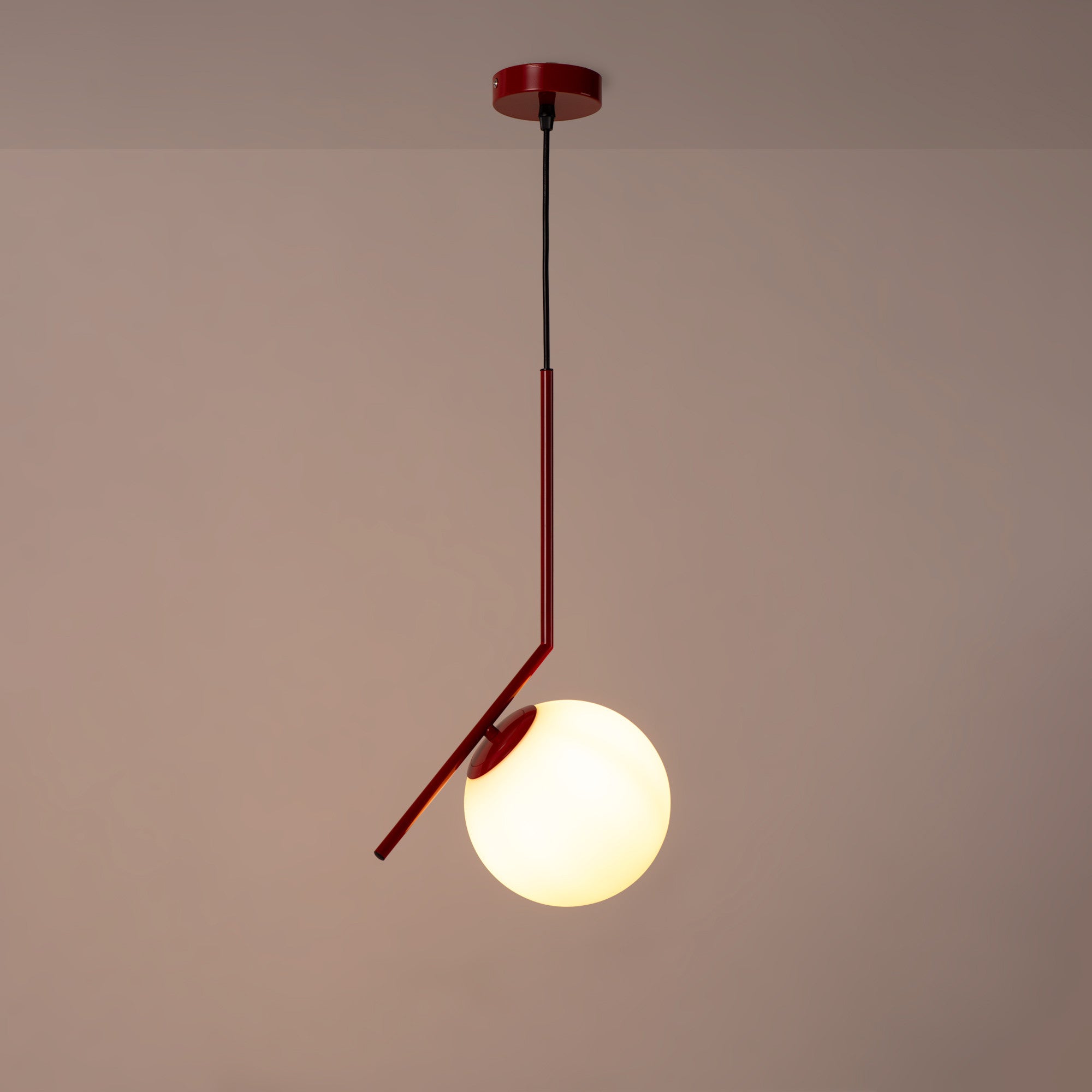 Lámpara colgante bola cristal "HERMI" - E27 (36)