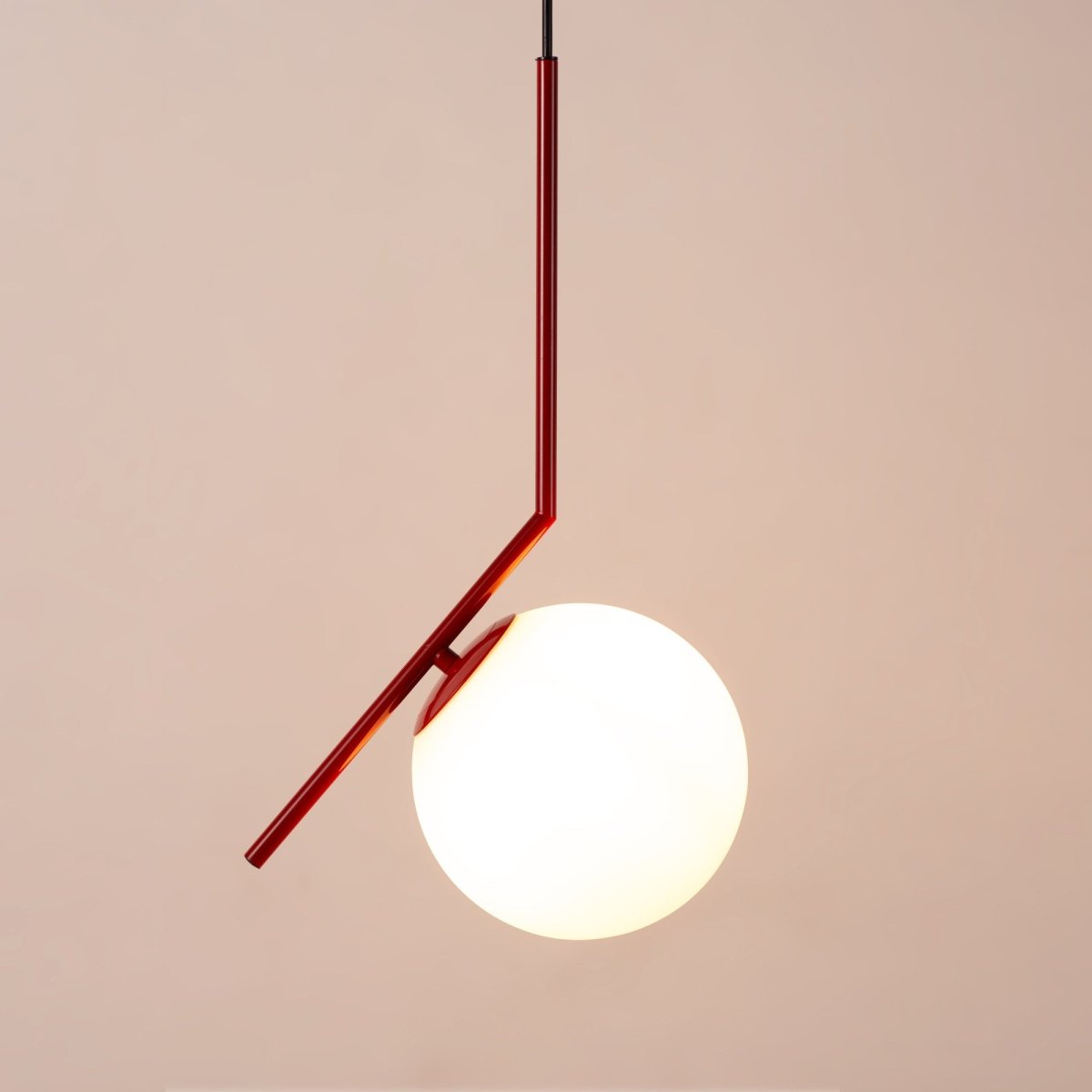Lámpara colgante bola cristal "HERMI" - E27 - Barcelona Led-Decoración