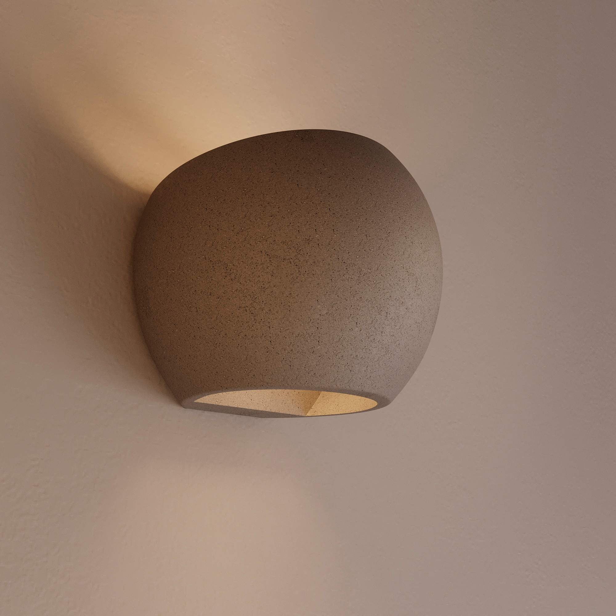 Aplique de pared concreto "Ball" - Up & down - 1 x G9 (11)