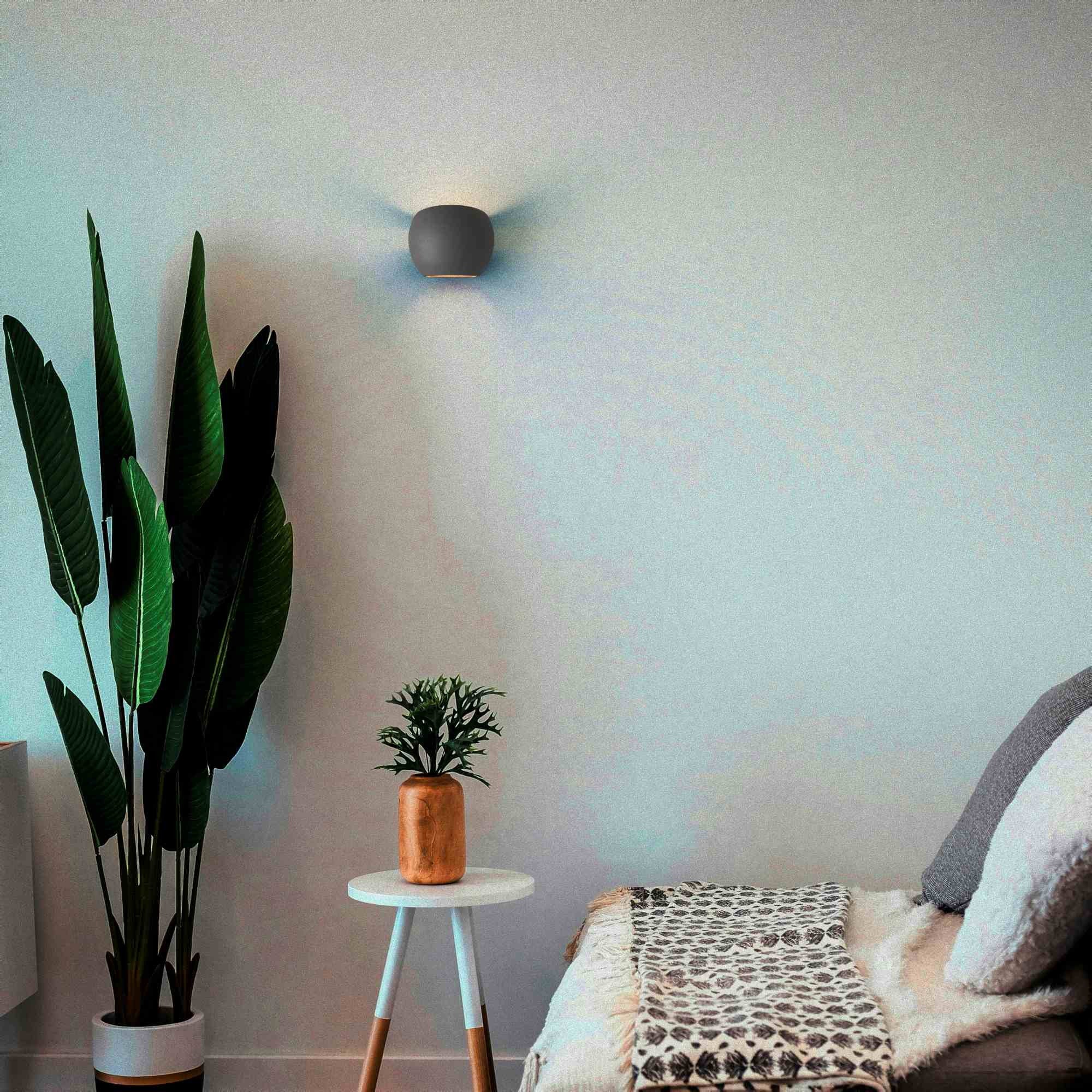 Aplique de pared concreto "Ball" - Up & down - 1 x G9 (12)