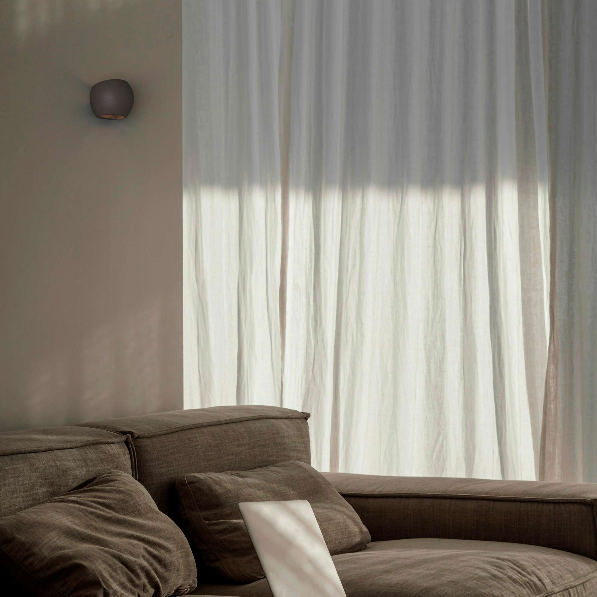 Aplique de pared concreto "Ball" - Up & down - 1 x G9 (14)