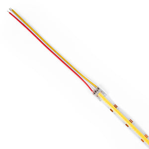Conector tira LED COB a fuente de alimentación - CCT - 10mm - IP20 (2)