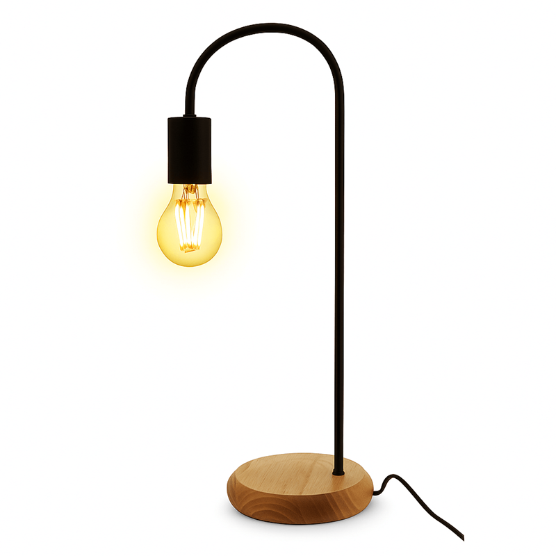 Lámpara de mesa nórdica "FINNA" - E27 (8)