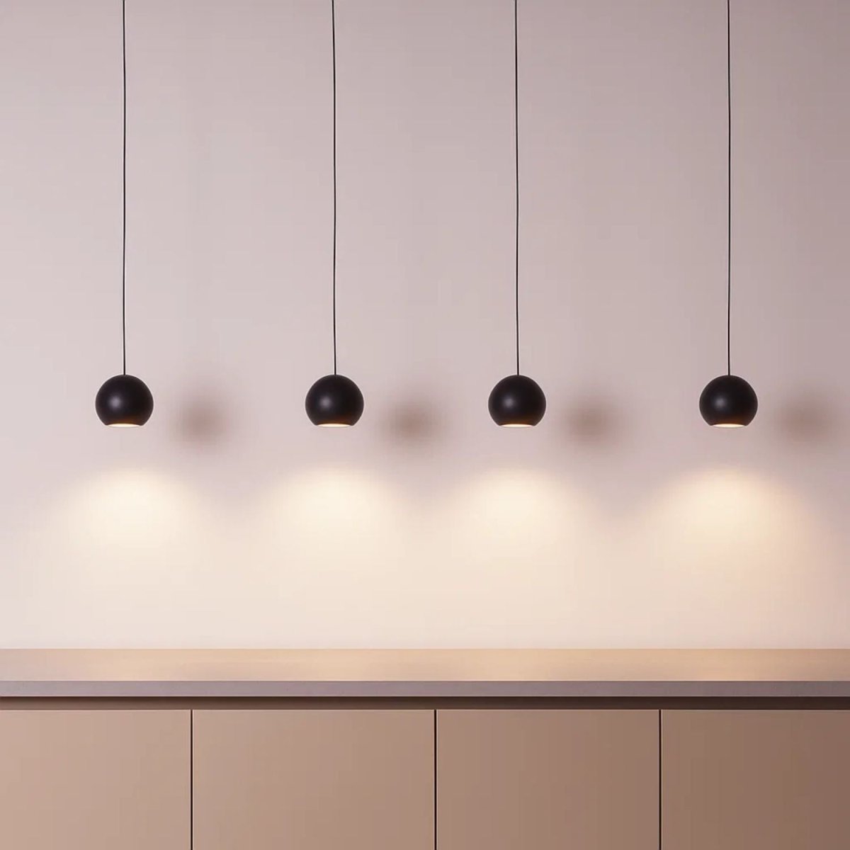 Lámpara colgante LED para carril magnético 48V "SELENE"- 9W - 2700K - Chip OSRAM - Barcelona Led-