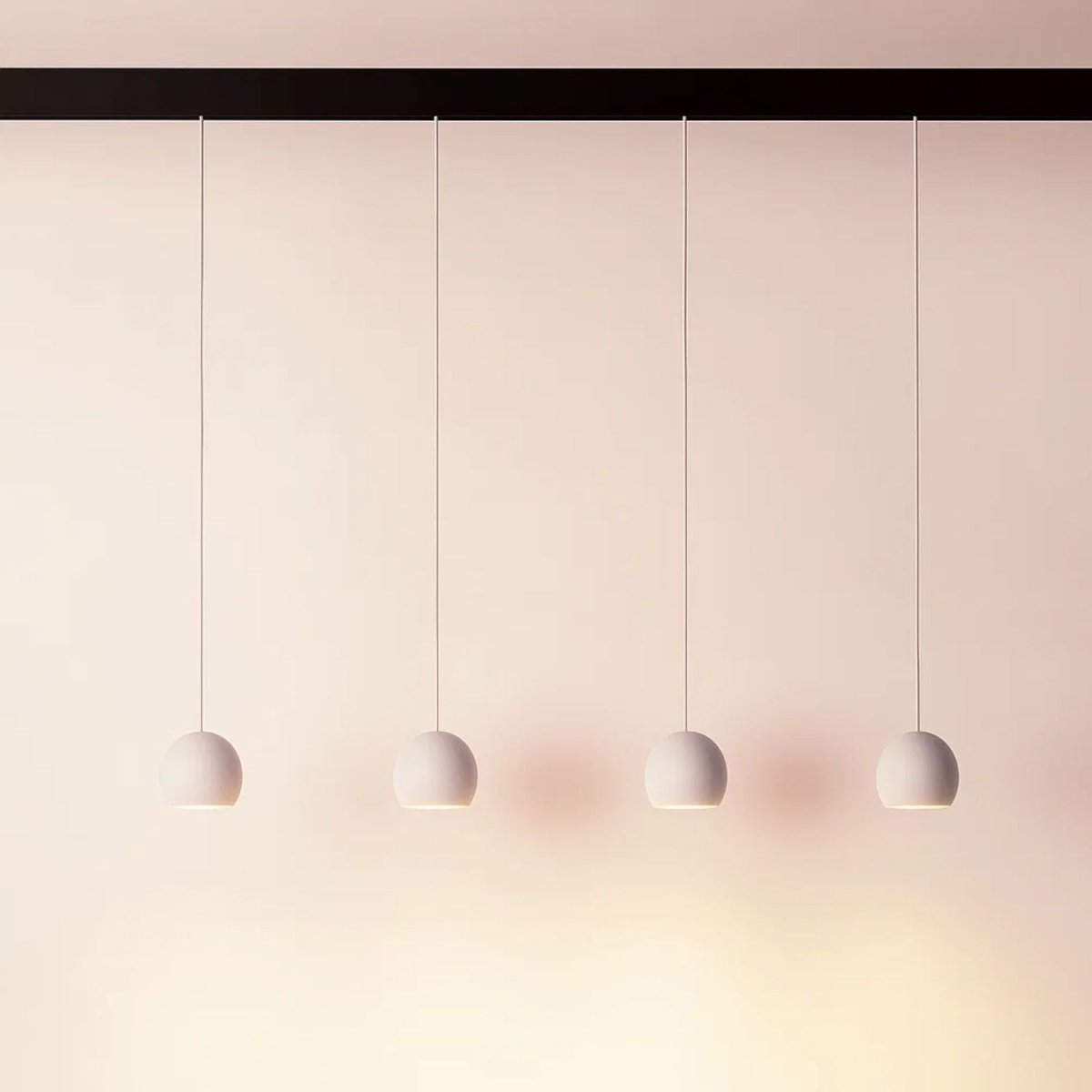 Lámpara colgante LED para carril magnético 48V "SELENE"- 9W - 2700K - Chip OSRAM - Barcelona Led-