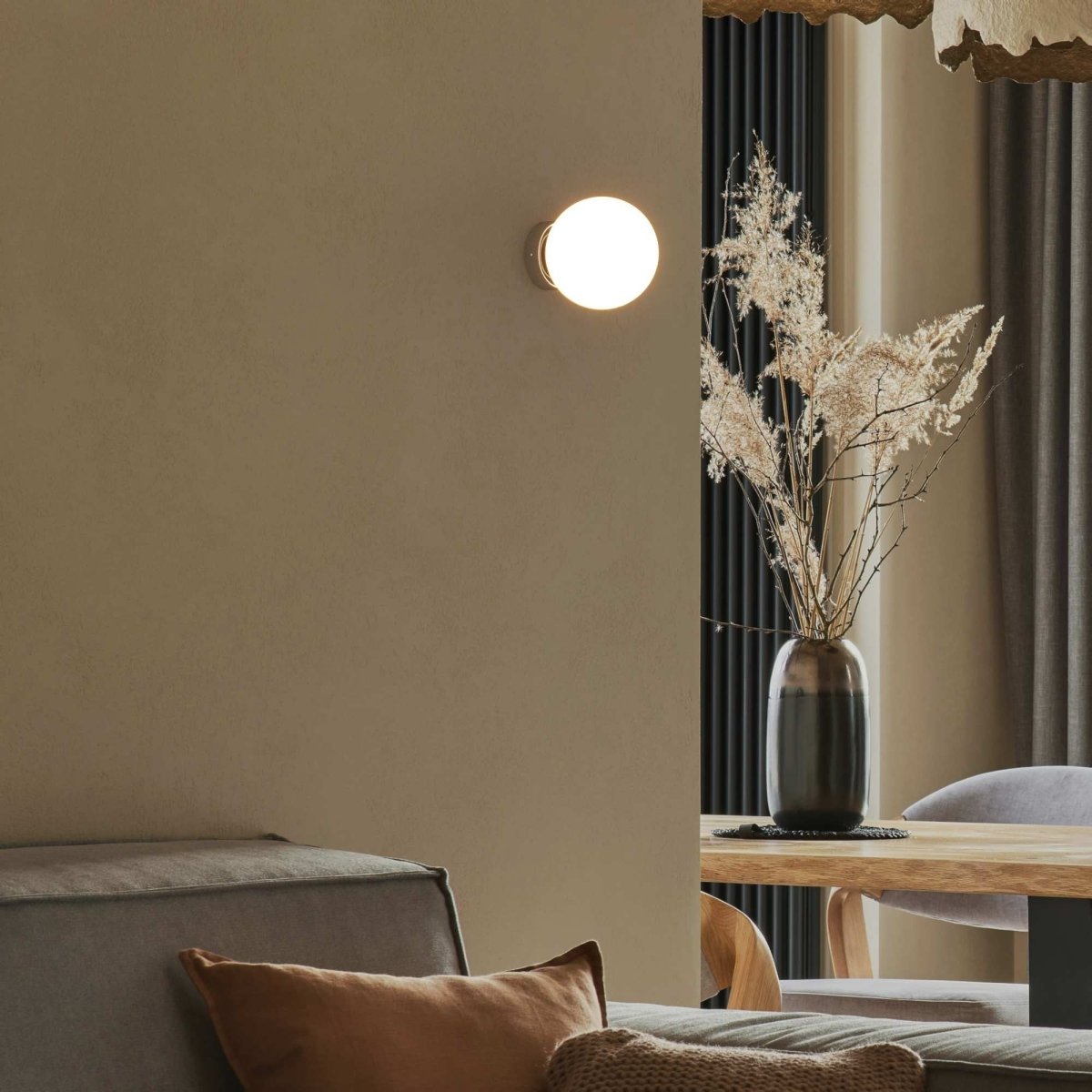 Aplique de pared bola cristal "Rober" - Barcelona Led-Decoración