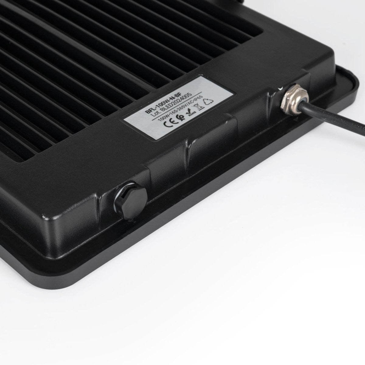 Proyector LED de exterior - 100W - Negro - IP65 - Barcelona Led-