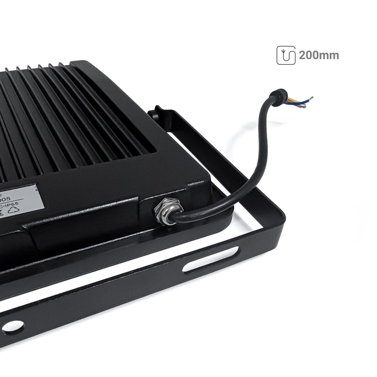 Proyector LED exterior - 150W - Negro - IP65 - 6000K - Barcelona Led-