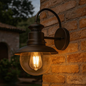 Aplique de pared vintage "London" - IP44 - E27 (1)