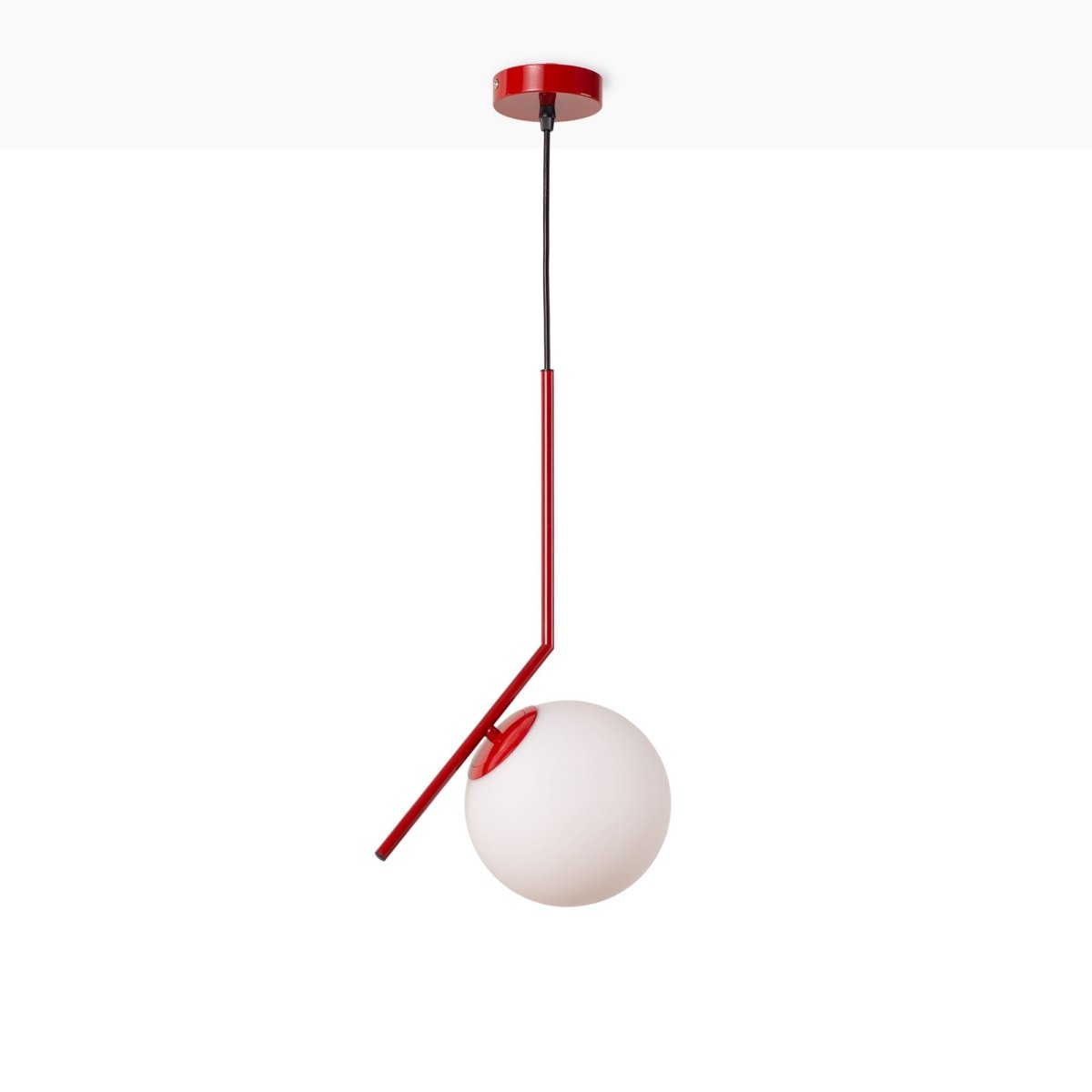 Lámpara colgante bola cristal "HERMI" - E27 - Barcelona Led-Decoración